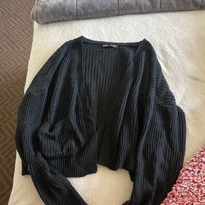Small black shein cardigan